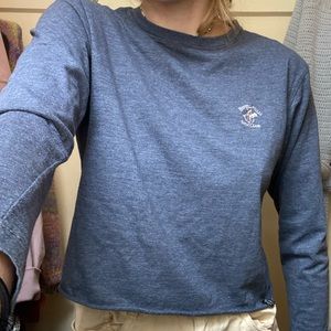 Polo cropped long sleeve